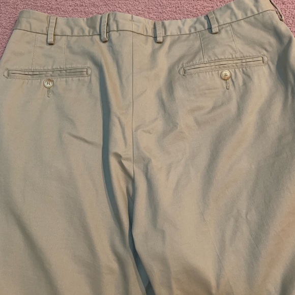 Peter Millar Soft Touch British Tan Twill Trouser Size 36 - Picture 2 of 4